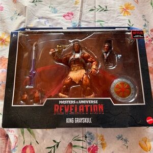 Masters of Universe King Grayskull NEW IN BOX collectible toy